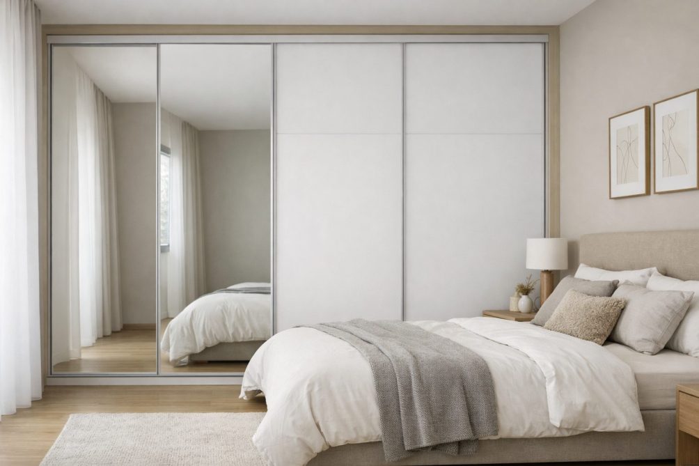 Vstavané skrine do spálne na mieru – moderný úložný priestor